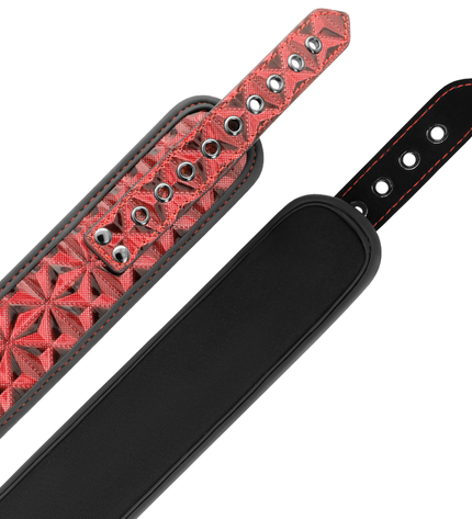 BEGME - COLLIER ÉDITION ROUGE AVEC PINCES TÉLÉMON AVEC DOUBLURE EN NÉOPRÈNE by BEGME RED EDITION