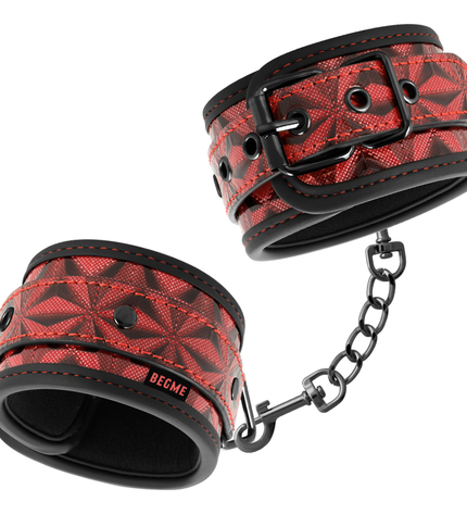 BEGME - CHEVILLES PREMIUM ÉDITION ROUGE AVEC DOUBLURE EN NÉOPRÈNE by BEGME RED EDITION