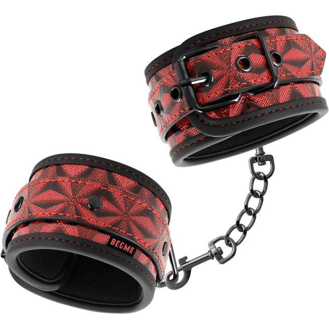 BEGME - CHEVILLES PREMIUM ÉDITION ROUGE AVEC DOUBLURE EN NÉOPRÈNE by BEGME RED EDITION