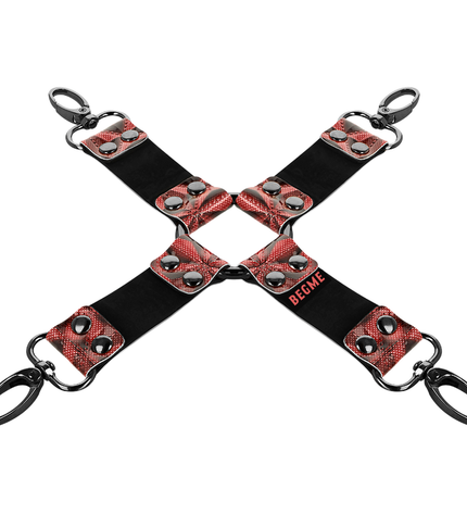 BEGME - CRAVATE DE PORC EN CUIR VÉGAN PREMIUM ÉDITION ROUGE by BEGME RED EDITION