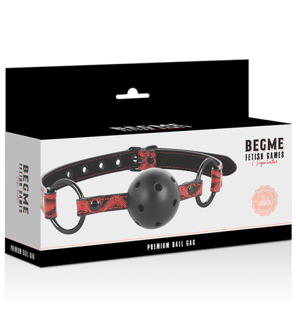 BEGME - MÂCHOIRE EN CUIR VÉGÉTALIEN ÉDITION ROUGE by BEGME RED EDITION