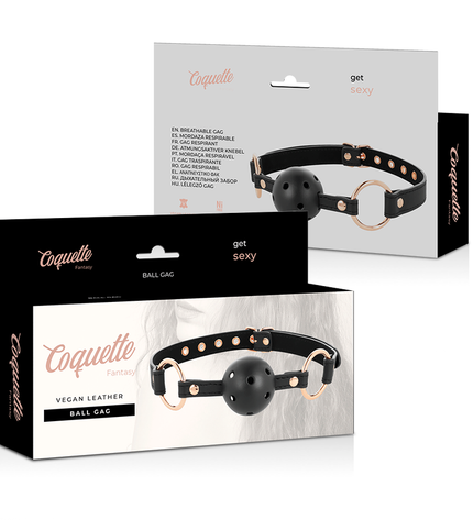 COQUETTE CHIC DESIRE - BÂILLON À BOULE RESPIRANT FANTAISIE by COQUETTE FANTASY