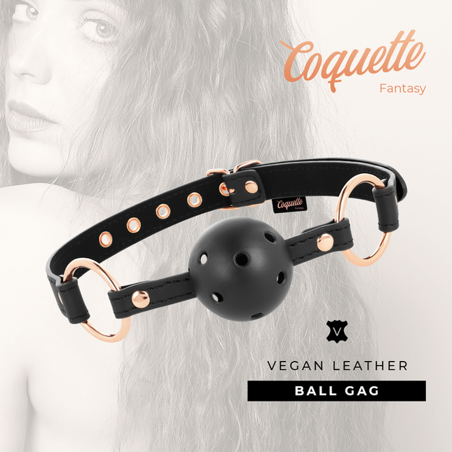 COQUETTE CHIC DESIRE - BÂILLON À BOULE RESPIRANT FANTAISIE by COQUETTE FANTASY