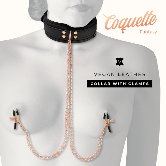 COQUETTE CHIC DESIRE - COLLIER PINCE TIP FANTAISIE AVEC DOUBLURE EN NÉOPRÈNE by COQUETTE FANTASY