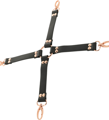 COQUETTE CHIC DESIRE - CRAVATE DE PORC FANTAISIE EN CUIR VÉGÉTAL by COQUETTE FANTASY