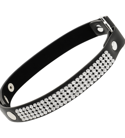 COQUETTE CHIC DESIRE - RAS DE COU EN CUIR VEGAN AVEC COEUR by COQUETTE ACCESSORIES