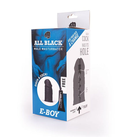 ALL BLACK - MASTUBADEUR E-BOY by ALL BLACK