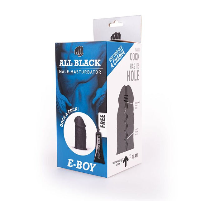 ALL BLACK - MASTUBADEUR E-BOY by ALL BLACK