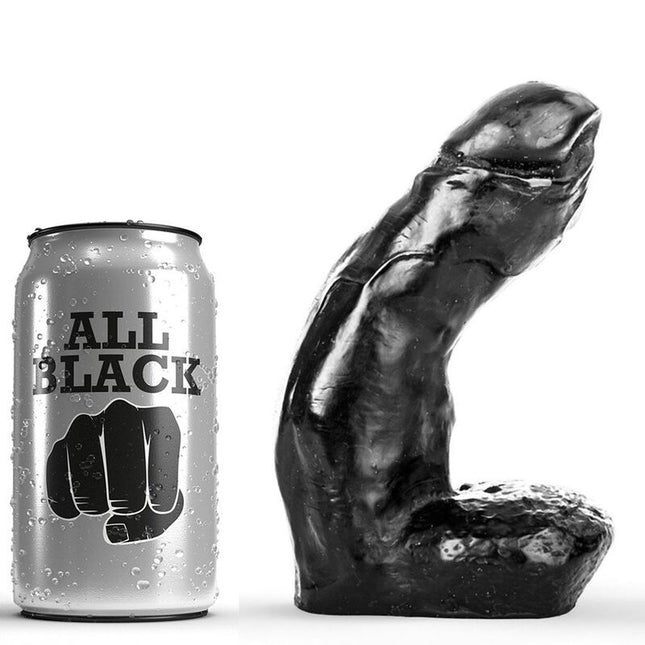ALL BLACK - GODE RÉALISTE 15 CM - Concombre Boutique
