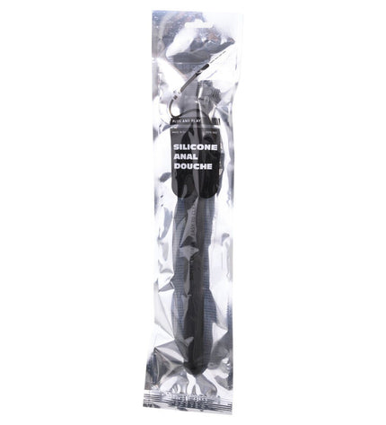 ALL BLACK - DOUCHE ANAL RÉTRACTABLE SILICONE 27 CM by ALL BLACK