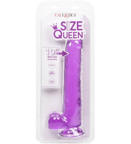 CALEXOTICS - GODE REINE TAILLE VIOLET 25.5 CM by CALEXOTICS