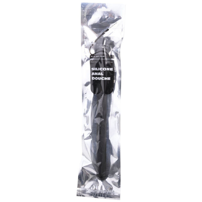 ALL BLACK - DOUCHE ANAL MEGA RIPPLE SILICONE 28,5 CM by ALL BLACK