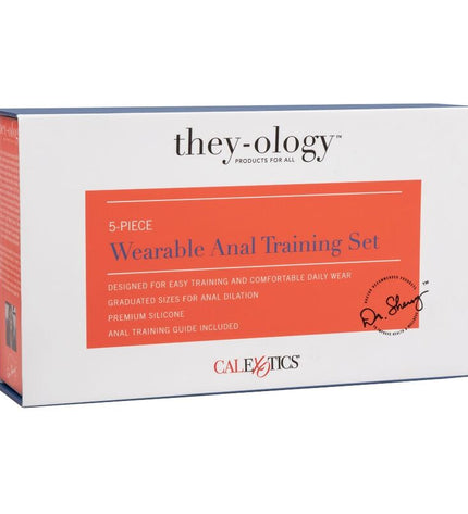 CALEXOTICS - ENSEMBLE DENTRAÎNEMENT ANAL PORTABLE 5 PIÈCES by CALEXOTICS