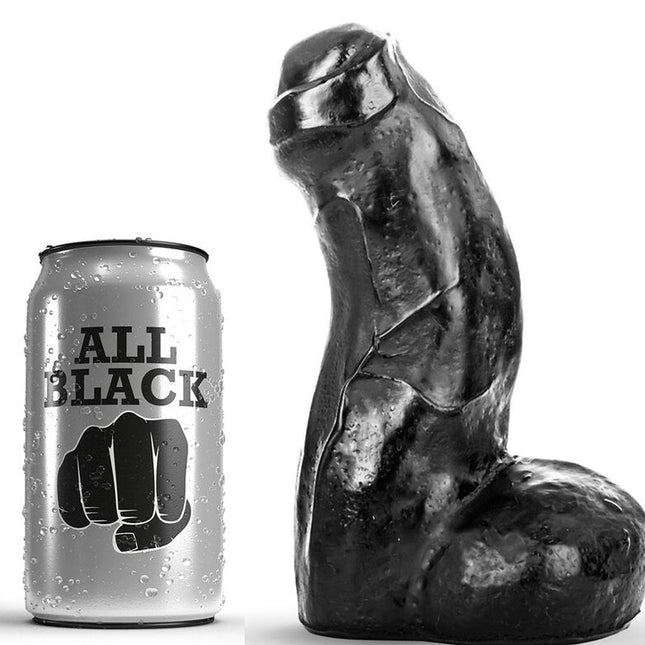 ALL BLACK - DONG RÉALISTE NOIR 17 CM by ALL BLACK