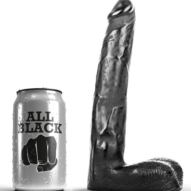 ALL BLACK - GODE RÉALISTE 21 CM - Concombre Boutique