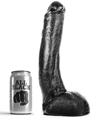 ALL BLACK - DONG 29 CM CURVADO by ALL BLACK