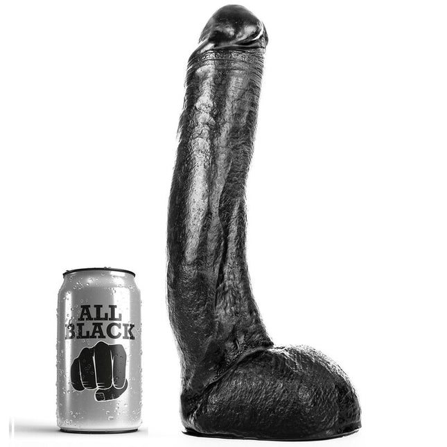 ALL BLACK - DONG 29 CM CURVADO by ALL BLACK