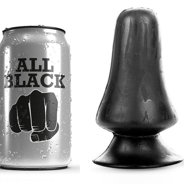 ALL BLACK - PLUG ANAL 12 CM - Concombre Boutique