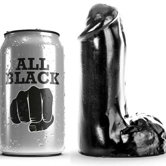 ALL BLACK - GODE RÉALISTE 13 CM - Concombre Boutique