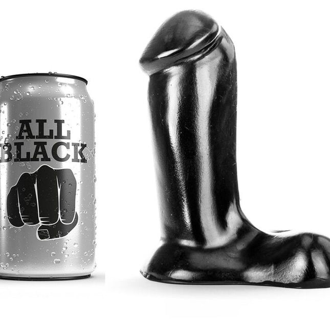 ALL BLACK - GODE RÉALISTE 14 CM - Concombre Boutique