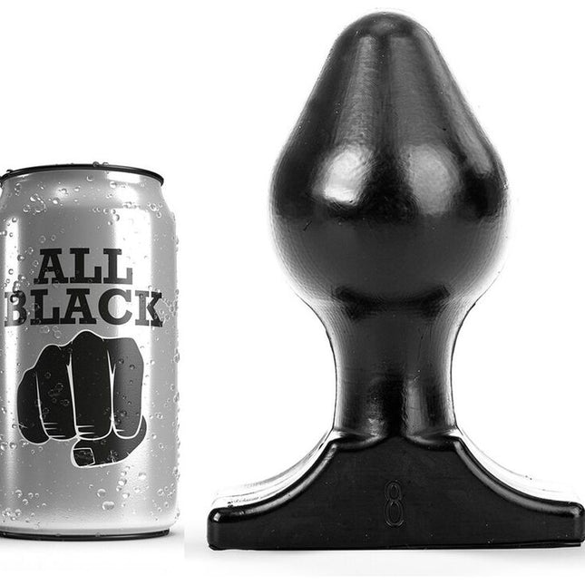 ALL BLACK - PLUG ANAL 16X8 CM by ALL BLACK
