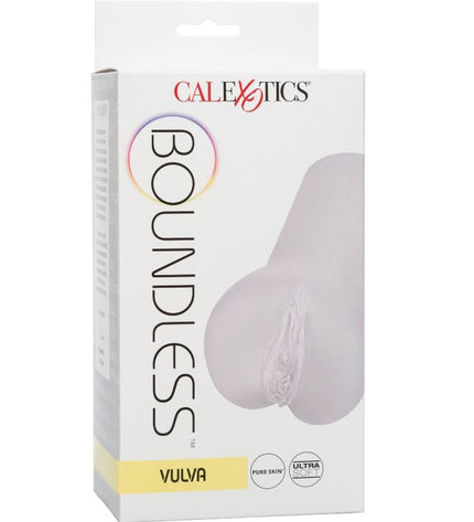 CALEXOTICS - BOUNDLESS VULVA STROKER - TRANSPARENT by CALEXOTICS