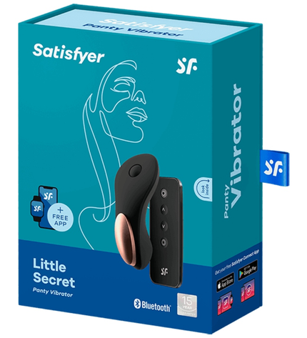 SATISFYER - VIBRATEUR DE CULOTTE LITTLE SECRET by SATISFYER CONNECT
