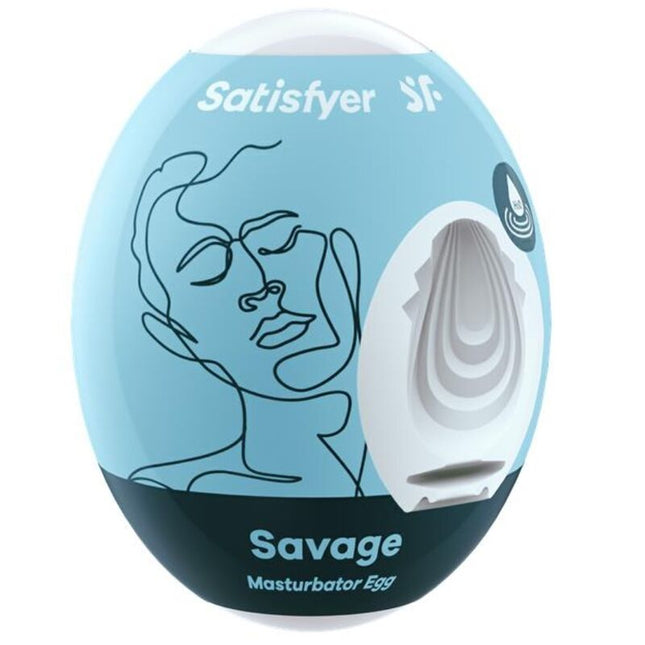 SATISFYER - OEUF DE MASTURBATEUR SAVAGE by SATISFYER EGGS