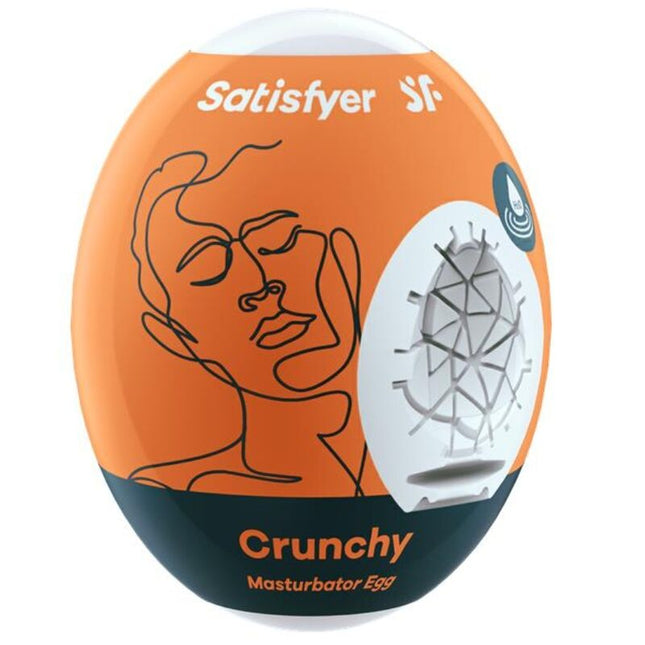 SATISFYER - OEUF MASTURBATEUR CROQUANT by SATISFYER EGGS