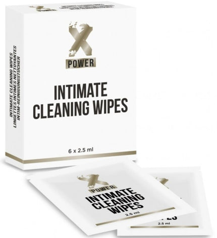XPOWER - LINGETTES NETTOYANTES INTIME 6 UNITÉS by XPOWER