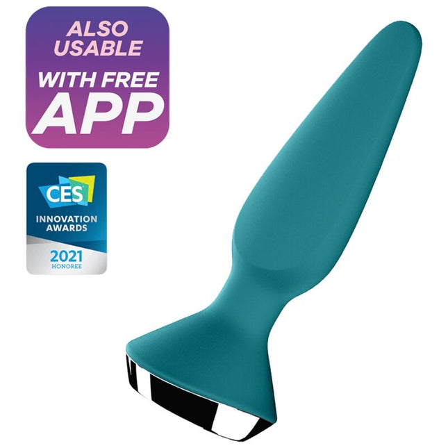 SATISFYER - VIBRATEUR PLUG ILICIOUS 1 PLUG VERT by SATISFYER CONNECT