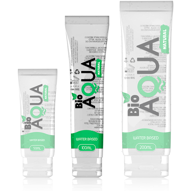 BIOAQUA - LUBRIFIANT INGRÉDIENTS NATURELS À BASE D''EAU 100 ML by BIOAQUA