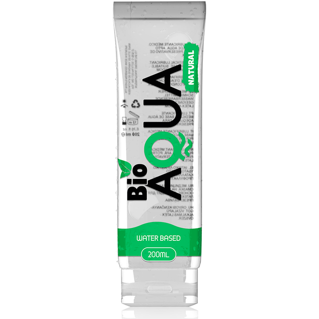 BIOAQUA - LUBRIFIANT INGRÉDIENTS NATURELS À BASE D''EAU 200 ML by BIOAQUA