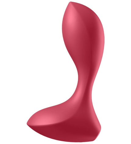 SATISFYER - BOUCHON VIBRANT BACKDOOR LOVER ROUGE by SATISFYER PLUGS