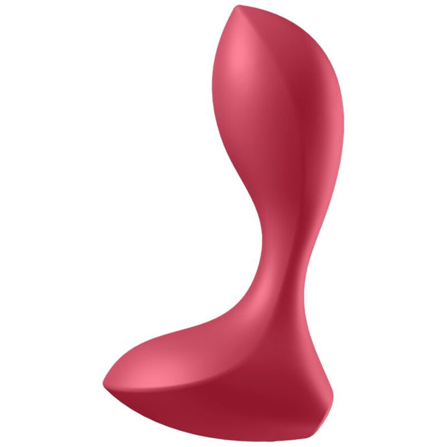 SATISFYER - BOUCHON VIBRANT BACKDOOR LOVER ROUGE by SATISFYER PLUGS