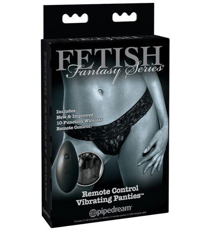 FETISH FANTASY LIMITED EDITION - CULOTTE VIBRANTE AVEC TÉLÉCOMMANDE - Concombre Boutique
