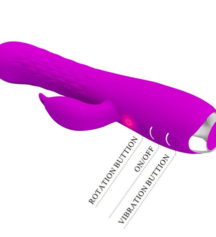 PRETTY LOVE - VIBRATEUR MOLLY AVEC ROTATION RECHARGEABLE by PRETTY LOVE PARTY UP