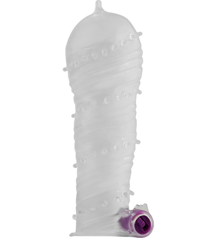 OHMAMA - GAINE PÉNIS TEXTURÉE AVEC BALLE VIBRANTE À POINT LARGE by OHMAMA