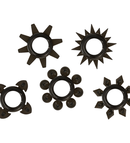 OHMAMA - LOT DE 5 ANNEAUX TESTICULES ET PÉNIS EN SILICONE by OHMAMA