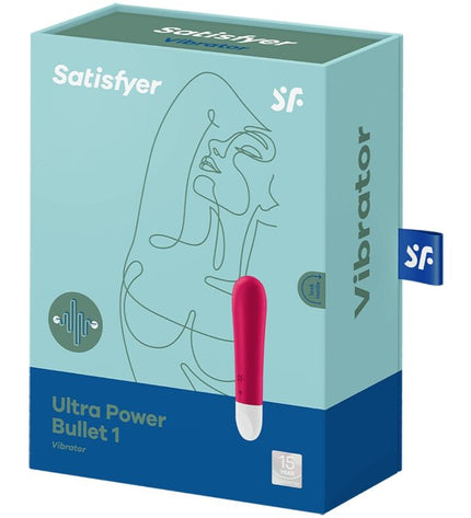 SATISFYER - ULTRA POWER BULLET 1 ROUGE by SATISFYER VIBRATOR