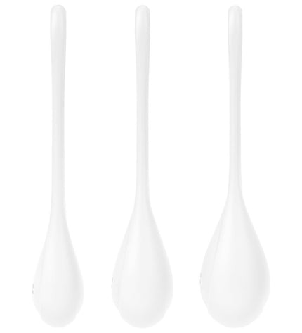 SATISFYER - ENSEMBLE ENTRAÎNEMENT YONI POWER 1 BLANC by SATISFYER BALLS