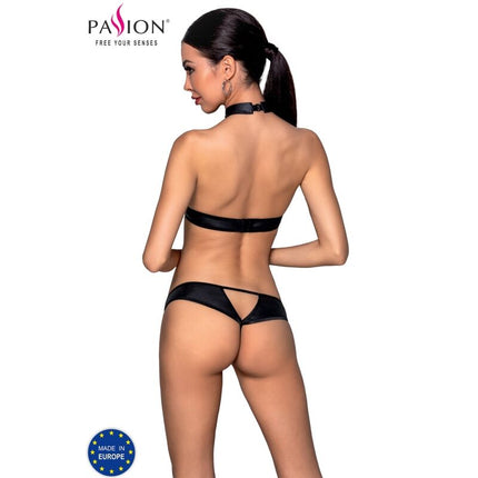 PASSION - ENSEMBLE CUIR ÉCOLOGIQUE MALWIA S/M by PASSION WOMAN SETS