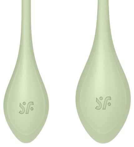 SATISFYER - ENSEMBLE ENTRAÎNEMENT YONI POWER 2 VERT by SATISFYER BALLS