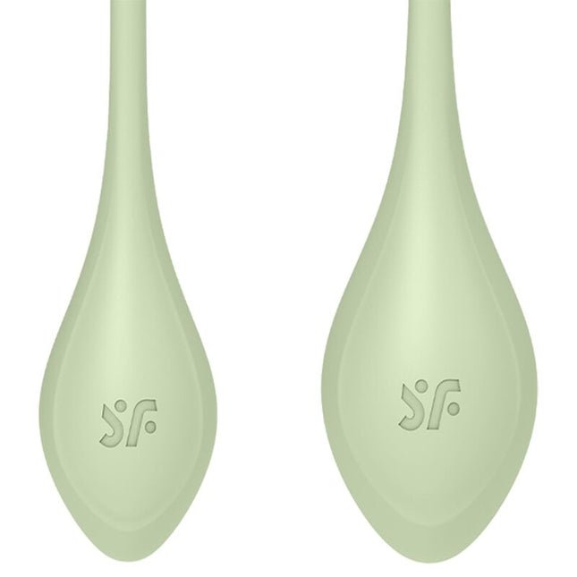 SATISFYER - ENSEMBLE ENTRAÎNEMENT YONI POWER 2 VERT by SATISFYER BALLS