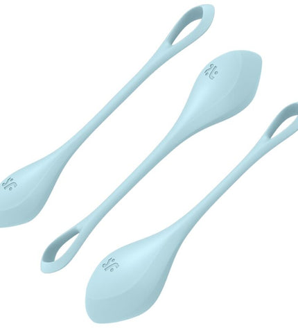 SATISFYER - ENSEMBLE ENTRAÎNEMENT YONI POWER 2 BLEU by SATISFYER BALLS