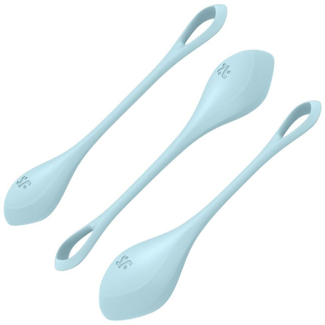 SATISFYER - ENSEMBLE ENTRAÎNEMENT YONI POWER 2 BLEU by SATISFYER BALLS