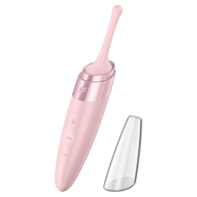 SATISFYER - VIBRATEUR POINTE DE CLIT TWIRLING DELIGHT ROSE by SATISFYER VIBRATOR