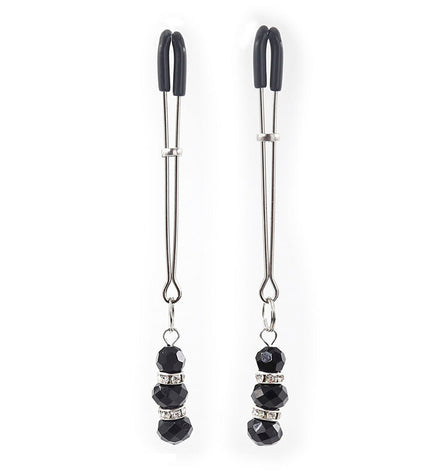 OHMAMA FETISH - Pinces à tétons AVEC PIERRES DE CRISTAL by OHMAMA FETISH