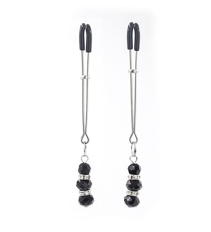 OHMAMA FETISH - Pinces à tétons AVEC PIERRES DE CRISTAL by OHMAMA FETISH
