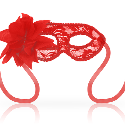 OHMAMA - MASQUES MASQUES DENTELLE ET FLEUR ROUGE by OHMAMA MASKS